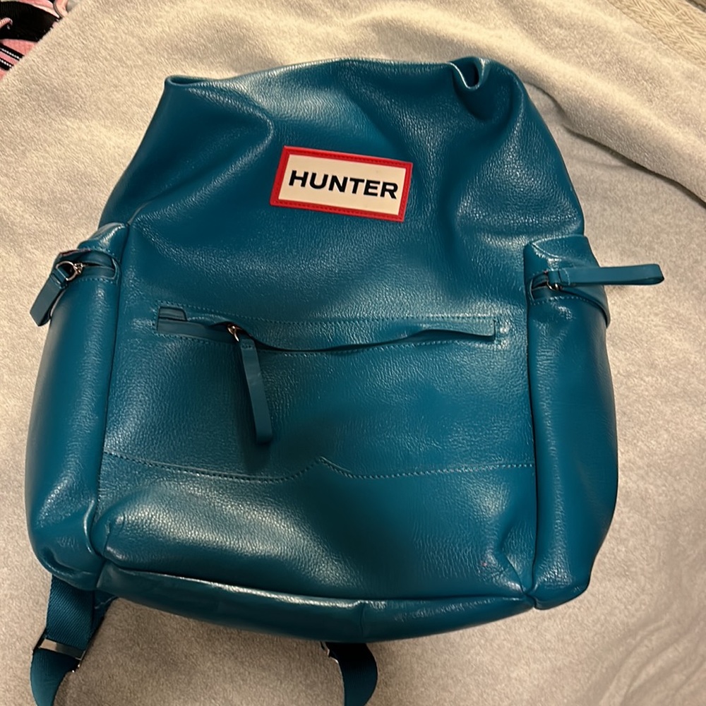 Leather hunter top clip backpack - Picture 2 of 13